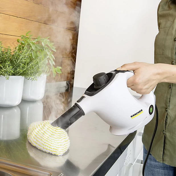 Karcher SC 1 EasyFix Compact Steam Cleaner Mop for Chemical-Free Home Cleaning