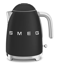 Smeg KLF03BLMSA 50s Retro Style Black Matte Electric Kettle 1.7L Quick Boil
