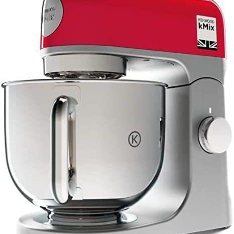 Kenwood KMX750RD kMix 1000W Stand Mixer: Powerful Red Kitchen Companion