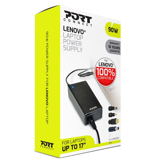 PORT Connect 90W Notebook Adapter Lenovo - 900007-LE