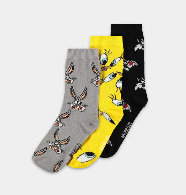 Warner - Looney Tunes - Crew Socks (3Pack)