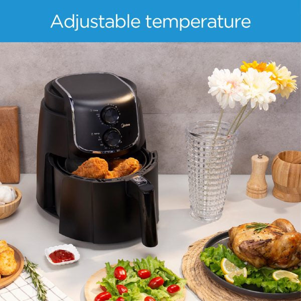 Midea MF-TN40D 4.7L Rapid Air Fryer for Healthy, Crispy Family Meals