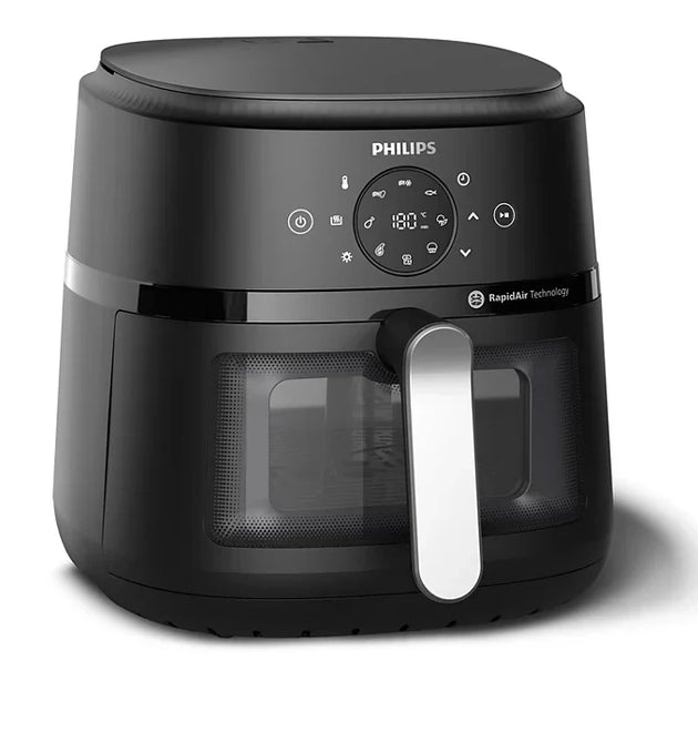 Philips NA231/00 6.2L Digital Airfryer with RapidAir Technology, Viewing Window