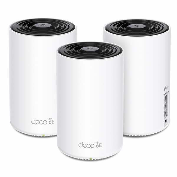 TP-Link Deco XE75(3-pack) AXE5400 Tri-Band Whole Home Mesh Wi-Fi 6E System