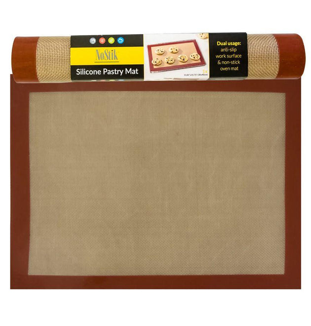 Premium Reusable Silicone Baking Mat: Non-Stick, Heat-Resistant, Easy-Clean, Fat-Free Cooking Surface