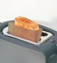 NoStick Reusable Toaster Bags for Quick Clean Sandwiches 2-Pack