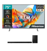 Hisense 75U6K Quantum ULED 4K Smart TV with AX2107G 2.1ch Soundbar
