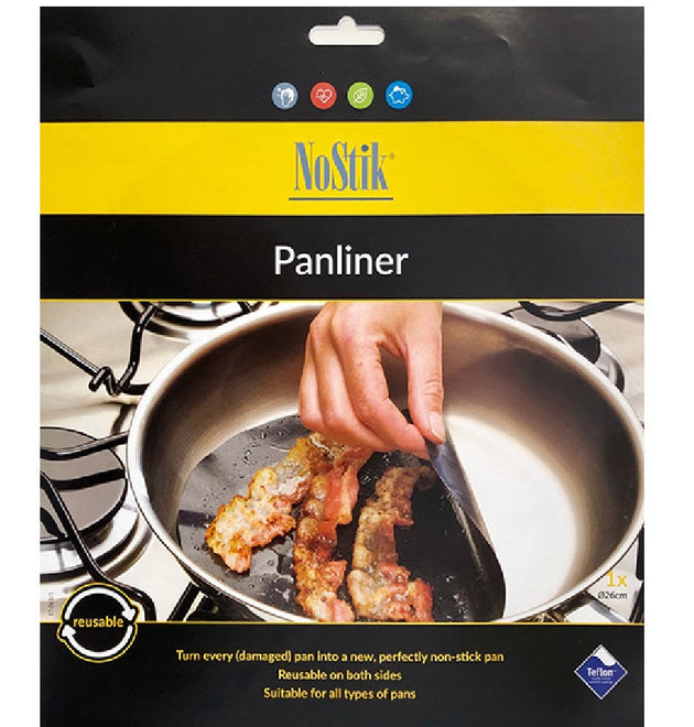 26cm Reusable Non-Stick Frying Pan Liner for Healthy Fat-Free Cooking
