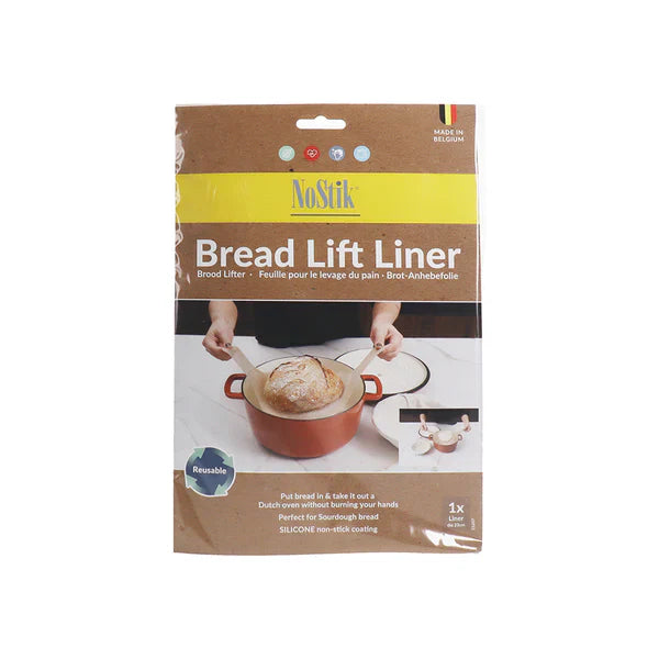 NoStick Reusable Non-Stick Bread Lifter Liner for Hassle-Free Oven Baking
