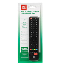 Hisense TV Universal Remote Control URC1916: Instant Setup, Learning Function, All Models