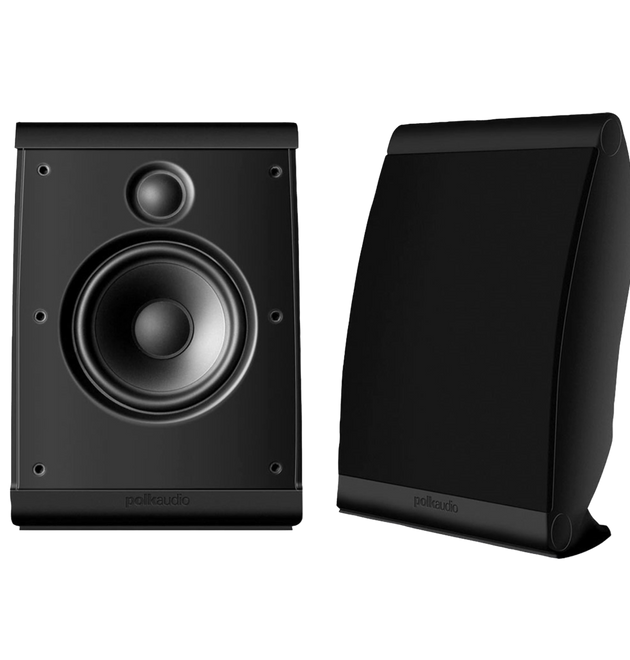 Polk OWM3 Compact High-Performance Multi-Application Speakers for Home Theater & Desktop