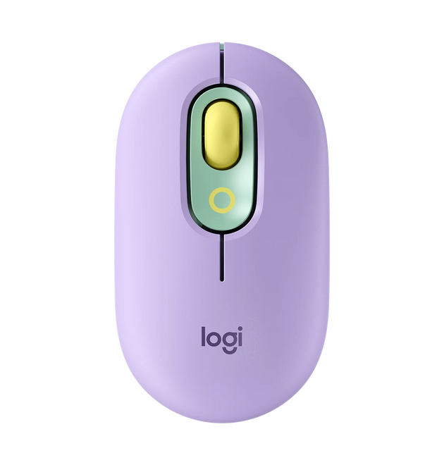 Logitech POP Mouse with emoji Mouse - Daydream Mint