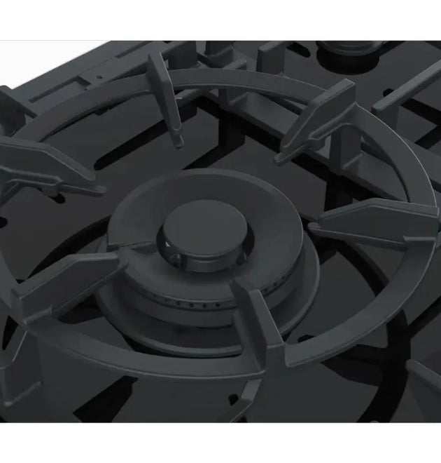 Bosch 90cm FlameSelect Gas Hob: Powerful Wok Burner, Dishwasher-Safe Grates