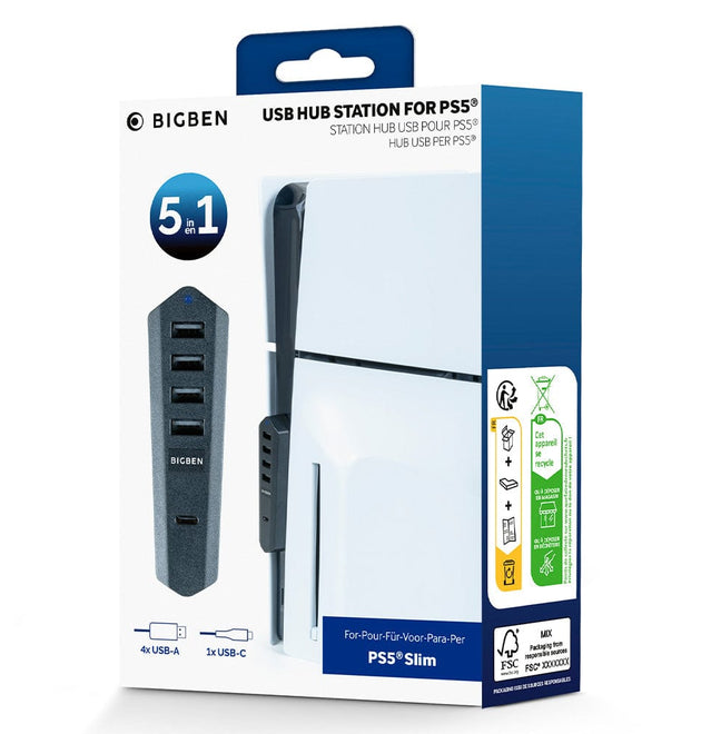 USB Hub Station for PS5 Slim