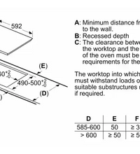 Bosch PUG61KAA5E Series 2 24-inch Induction Cooktop with QuickStart PowerBoost