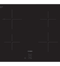 Bosch PUG61KAA5E 24-inch Induction Cooktop with QuickStart and Power Boost