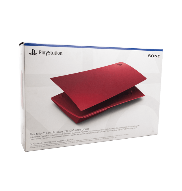 PlayStation 5 Console Cover - Volcanic Red - CODE RED Markdowns
