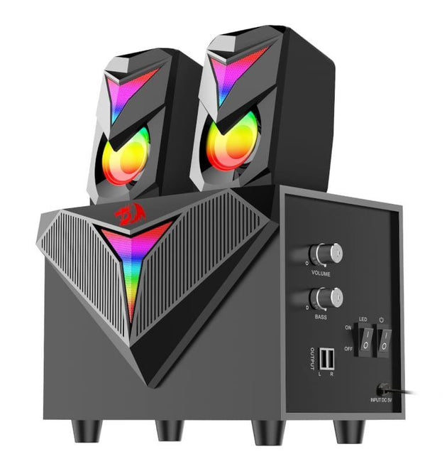 Redragon 2.1Ch RGB Gaming Speaker System - Toccata