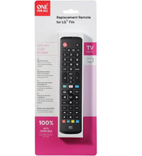 One For All URC4911 Universal LG TV Remote Control, Easy Setup, App Shortcut Keys