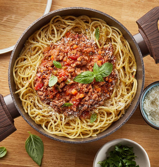 Resto Carina 24cm 4.7L Non-Stick Induction Casserole with Glass Lid