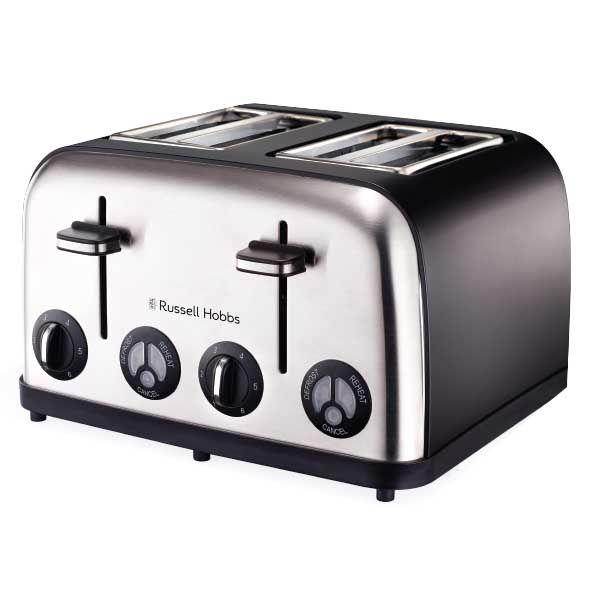 Russell Hobbs 13976 4 Slice Toaster - Black