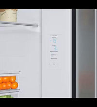 Samsung RH69B8940SL 595L Side-by-Side Fridge: Beverage Center, Food Showcase, Twin Cooling