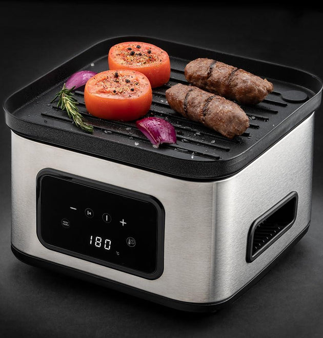 Russell Hobbs RHAFG58 2-in-1 Air Fryer Griller with Glass Drawer & 13 Presets