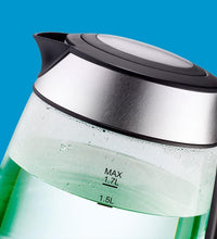 Salton SKACT2G 1.7L Glass Kettle with Color Changing LED Illumination