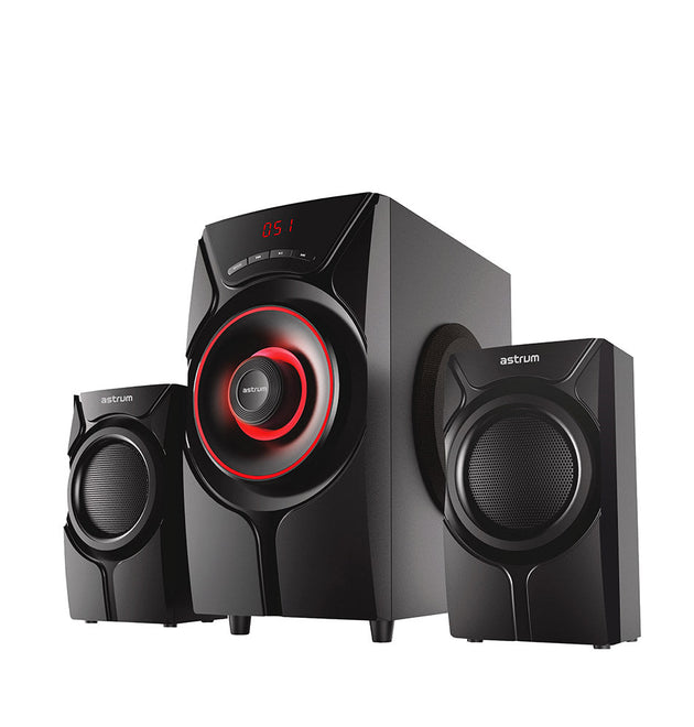 Astrum SM410 70W 2.1CH LED Light Multimedia Wireless Speaker