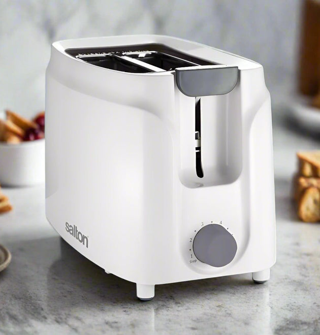 Salton ST2S-09 2 Slice White Toaster