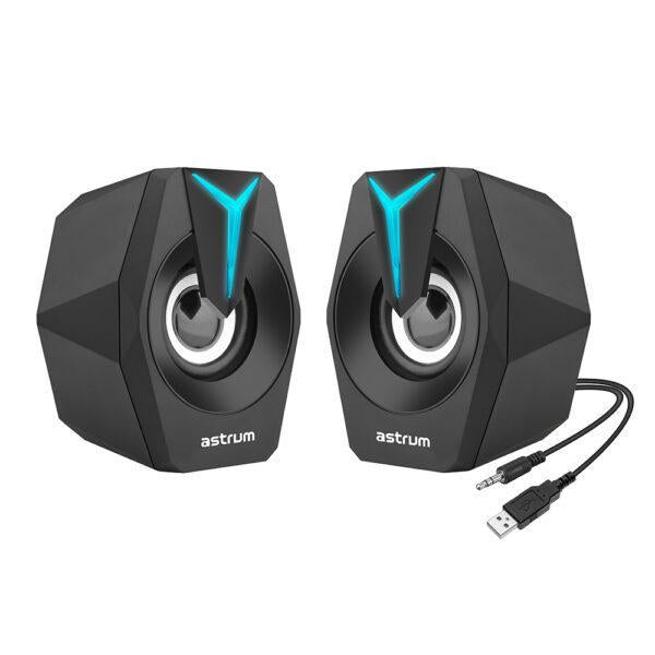 Astrum SU020 2.0CH LED USB Multimedia Speakers
