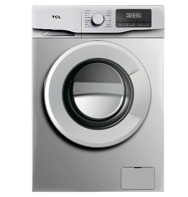 TCL 8kg Front Load Washing Machine: Digital Inverter, Honeycomb Drum, Add Garment