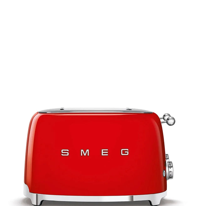 Smeg TSF03RDSA 50's Retro Style 4 Slice Toaster -Red