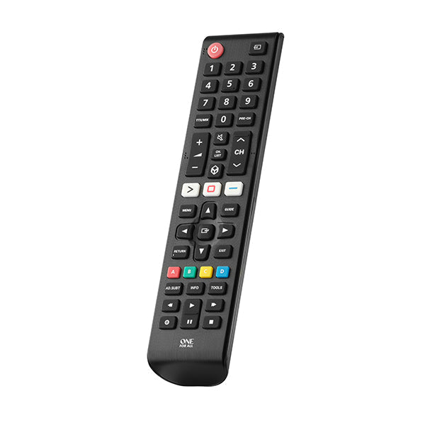 One For All Universal Remote for Samsung TVs - Easy Setup, Learning, App Shortcuts