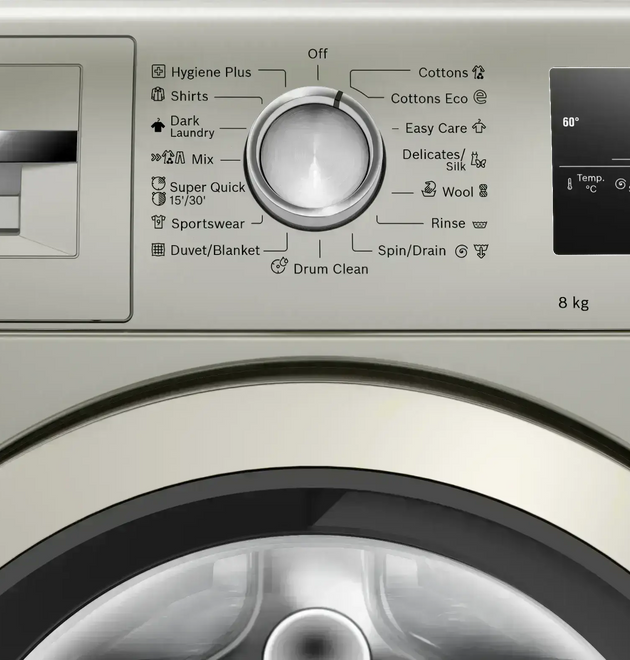 Bosch Series 4 8kg Front Load Washing Machine EcoSilence Drive