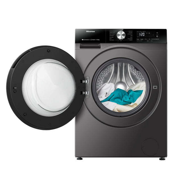 Hisense WF3S1043BT 10.5kg Front Load Washer Smart Inverter Motor Steam