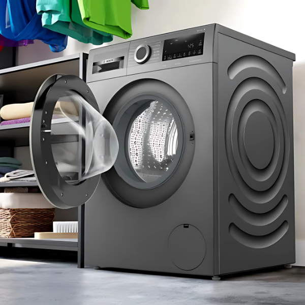 Bosch Series 4 10kg Front Load Washer: EcoSilence, Steam Assist, AntiStain Technology