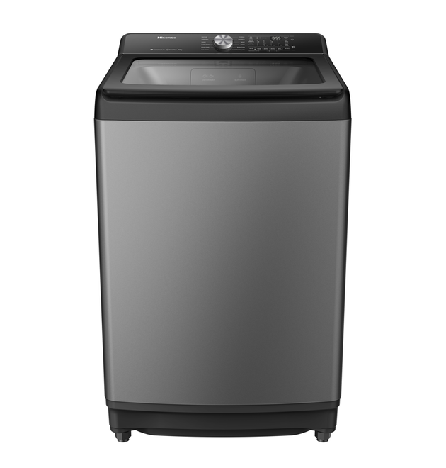 Hisense 16kg Top Load Washer: Smart Fuzzy Logic, Hydraulic Lid, Quick Cycles