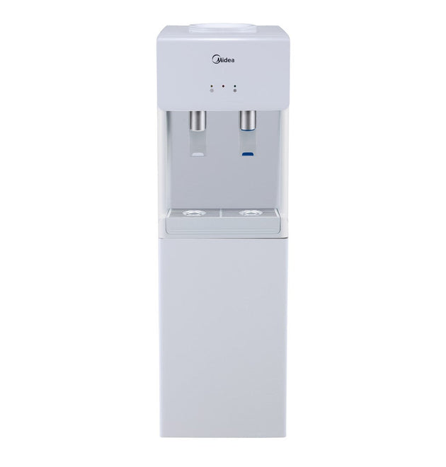 Midea Top Loading Water Dispenser: Cold & Ambient, Compressor Cooling, 14L Storage