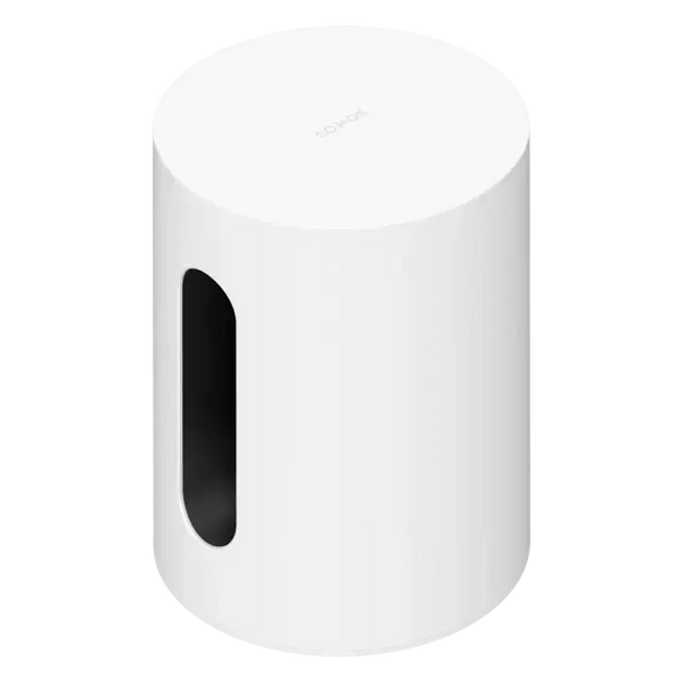 Sonos Sub Mini Wireless Subwoofer: Deep Bass for Home Theater in White
