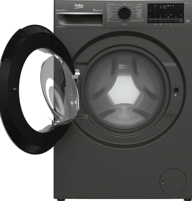 Beko BAW208 9kg Front Load Washer: EnergySpin, StainExpert, AquaWave Technology