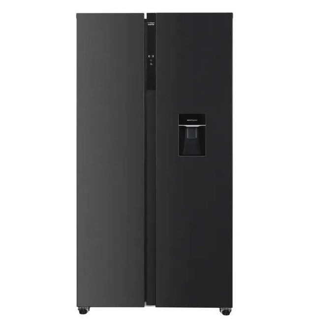 Beko GNO532B 91cm Dark Inox Side-by-Side Fridge: HarvestFresh, ProSmart Inverter