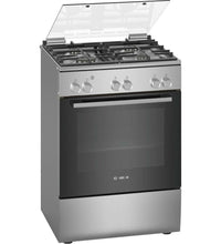 Bosch HGA120E50Z 24-inch Freestanding Gas Cooker: 4 Burners, Spacious Gas Oven