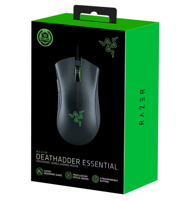Razer DeathAdder Essential Gaming Mouse - Black