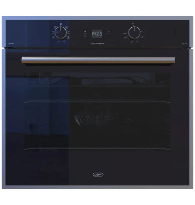 Defy DBO774 Gemini Thermofan+ Black Oven