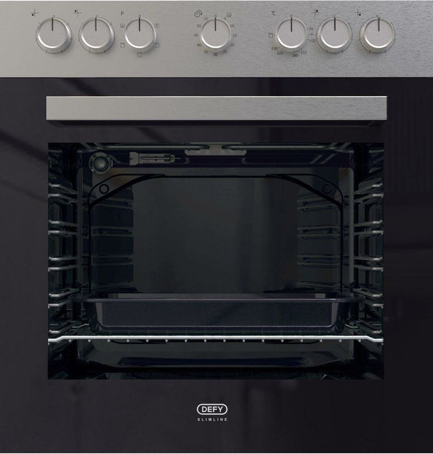Defy DBO485 Slimline Stainless Steel Undercounter Oven, A-Rated, 80L Capacity