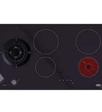 Defy DHG901 90cm Dual Fuel Hob - Vitroceramic, Wok Burner, Safety