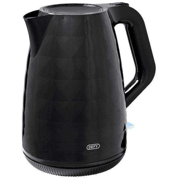 Defy WK1558B 1.7L Black Diamond Kettle, Fast Boil, Auto Shut-Off