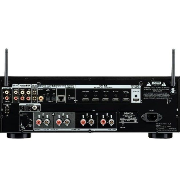 Denon DRA-800H 2.2Ch Hi-Fi Stereo Network Receiver with 4K HDMI
