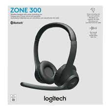 Logitech Zone 300 Wireless Bluetooth Headset - Midnight Black